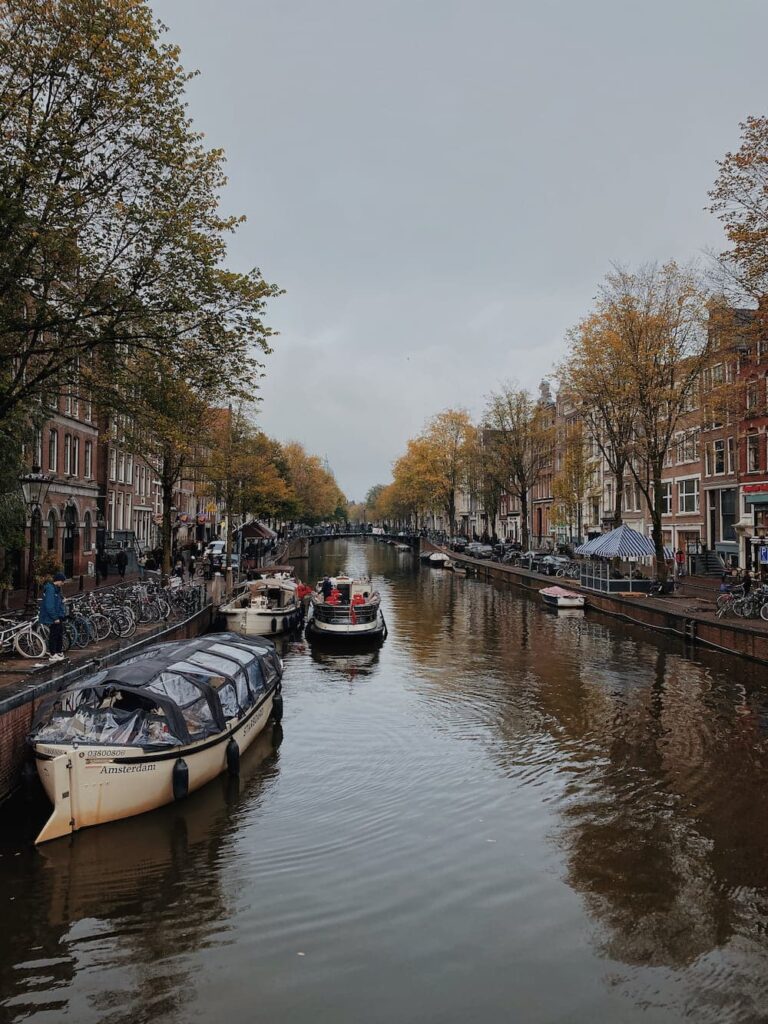 les canaux d'amsterdam
